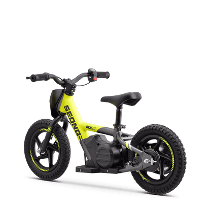 DRAISIENNE ÉLECTRIQUE SEDNA MX 12" JAUNE