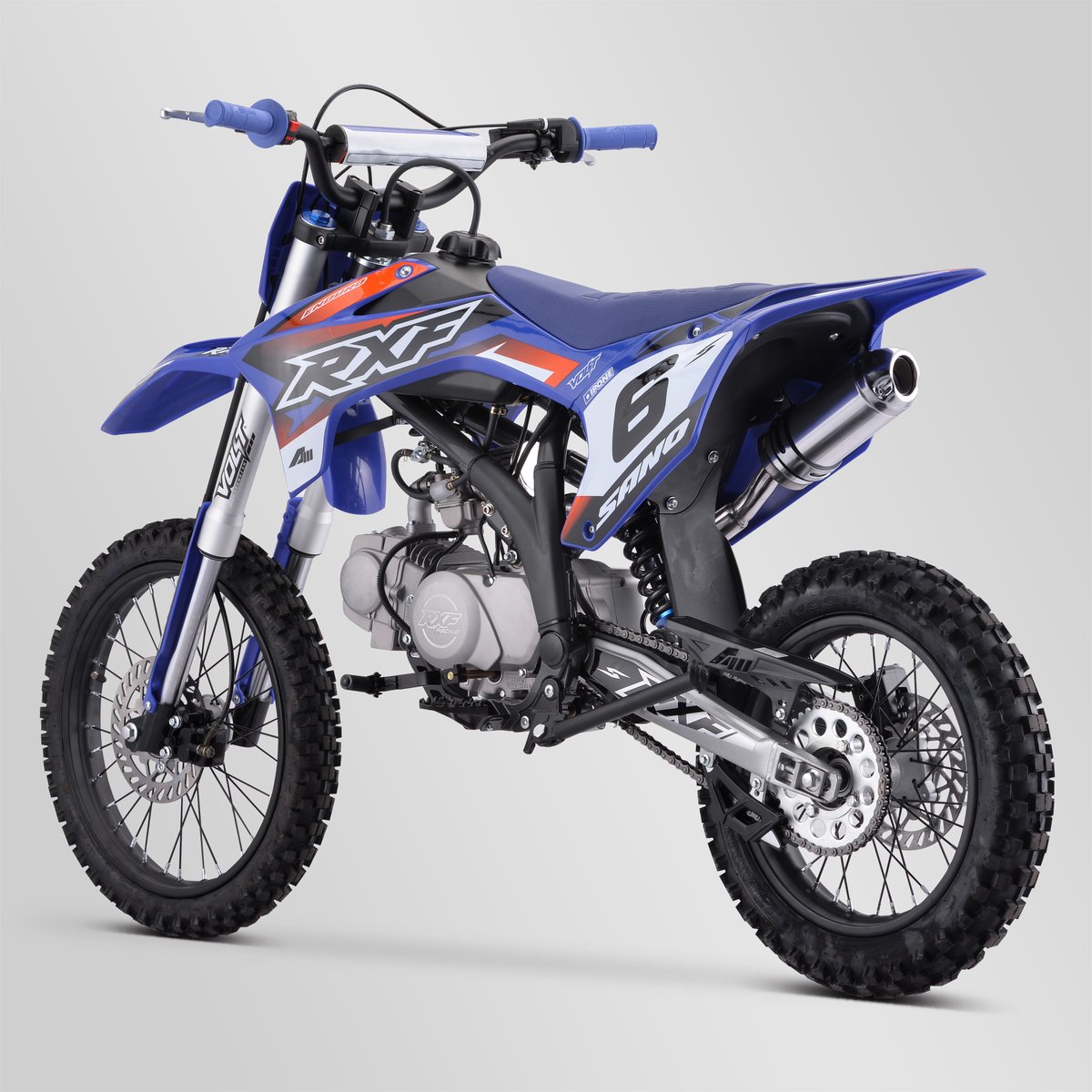 DIRT BIKE SANO RXF ENDURO 125cc 14/17 2024 - BLEU
