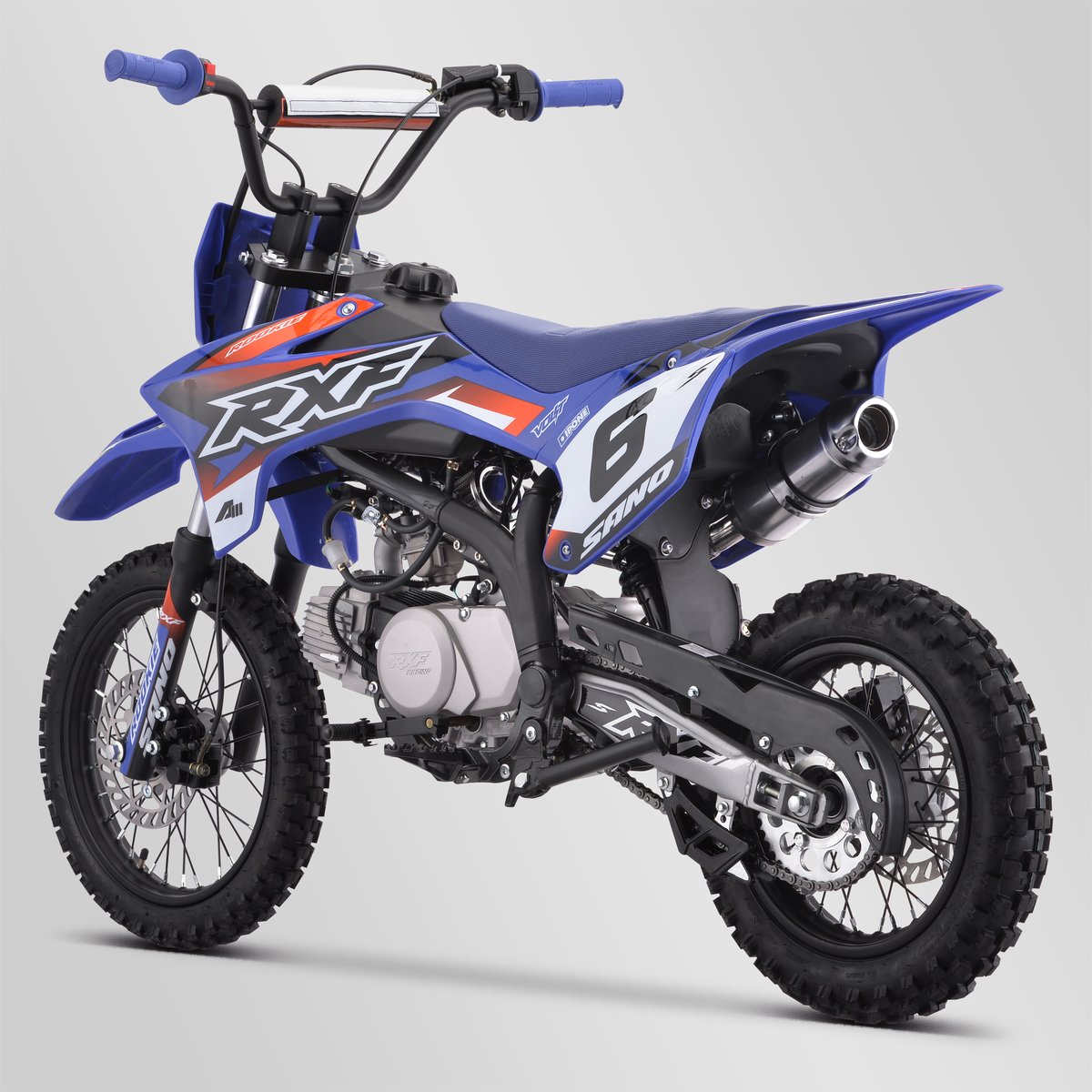 DIRT BIKE SANO RXF ROOKIE 125CC SEMI-AUTO 12/14 2024 - BLEU