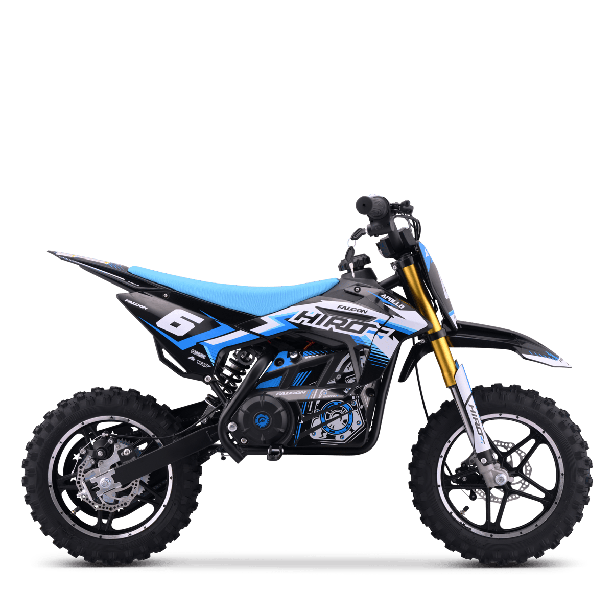 POCKET BIKE ÉLECTRIQUE ENFANT HIRO FALCON 550W BLEU