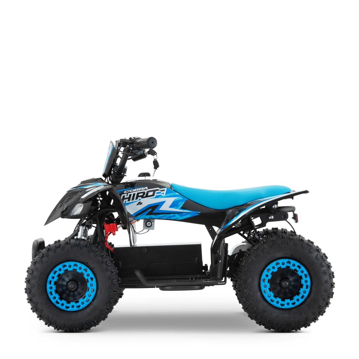 QUAD ENFANT ÉLECTRIQUE HIRO COBRA 800W BLEU