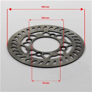 Disque de frein ø76mm 180mm